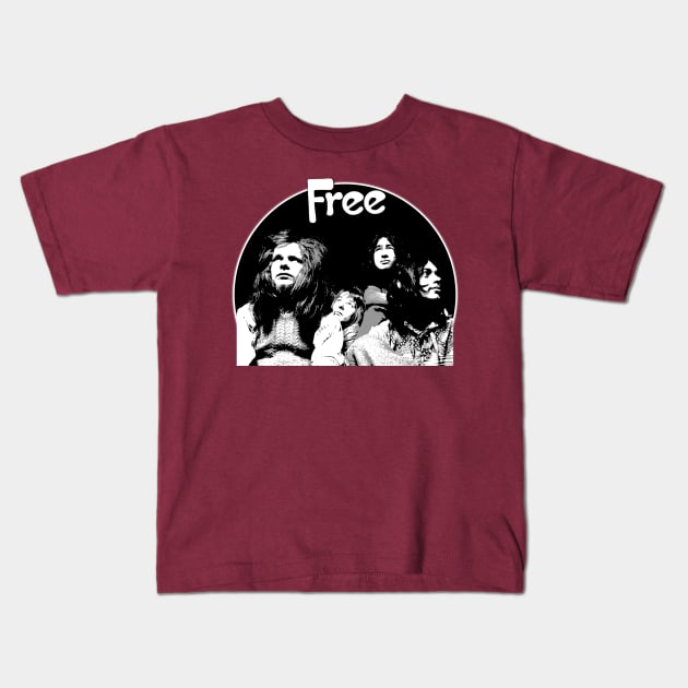 Free Band Kids T-Shirt by smellystardesigns